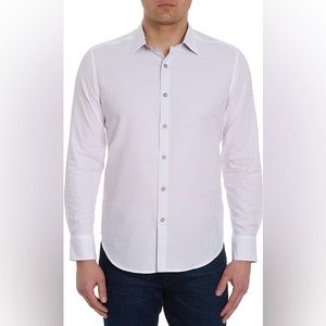 NWT Robert Graham Long Sleeve Dress Shirt